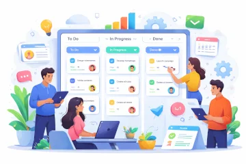 Sistema de Tareas y Proyectos - Vista principal de TaskFlowAS