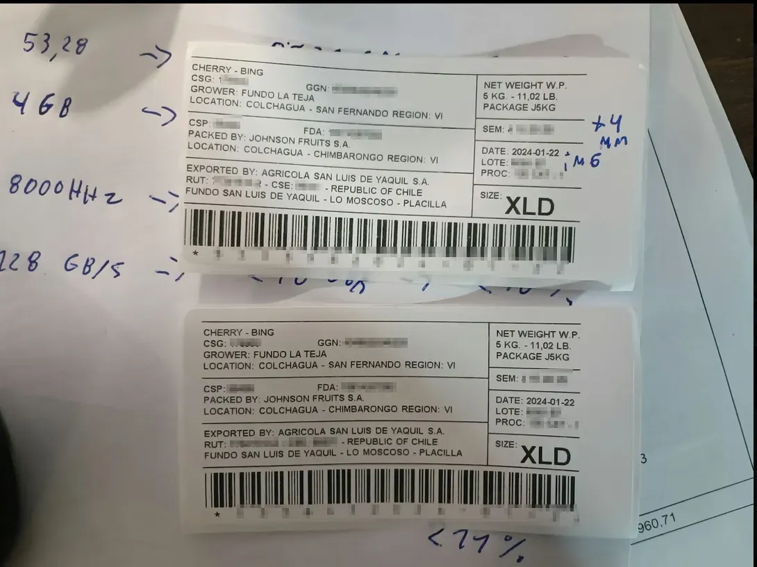 Sistema Automatizado de Etiquetado Industrial - Interfaz de operación industrial