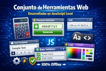Conjunto de Herramientas Web - Colección de utilidades web desarrolladas en JavaScript