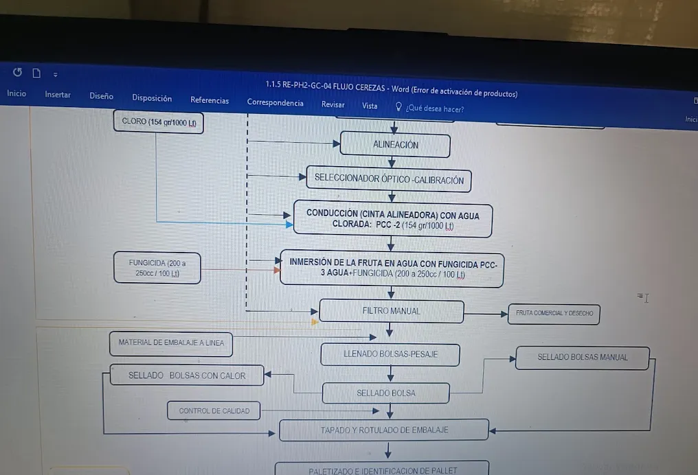 Trazabilidad Documental de Exportación - Flujograma de proceso y controles operacionales